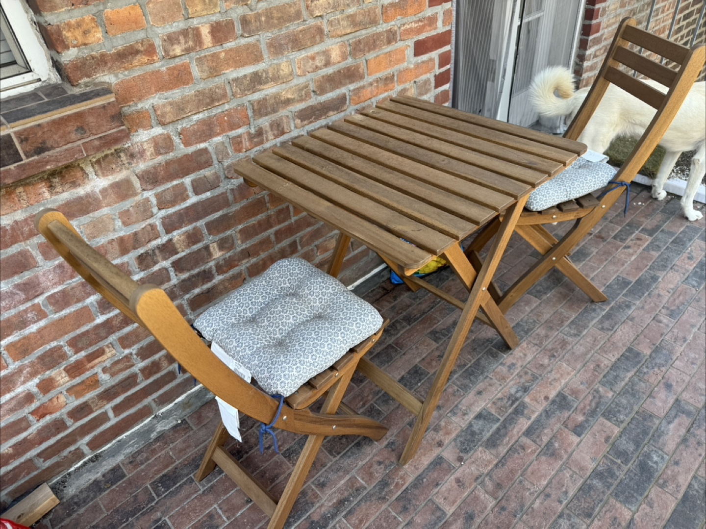 IKEA ASKHOLMEN patio furniture set