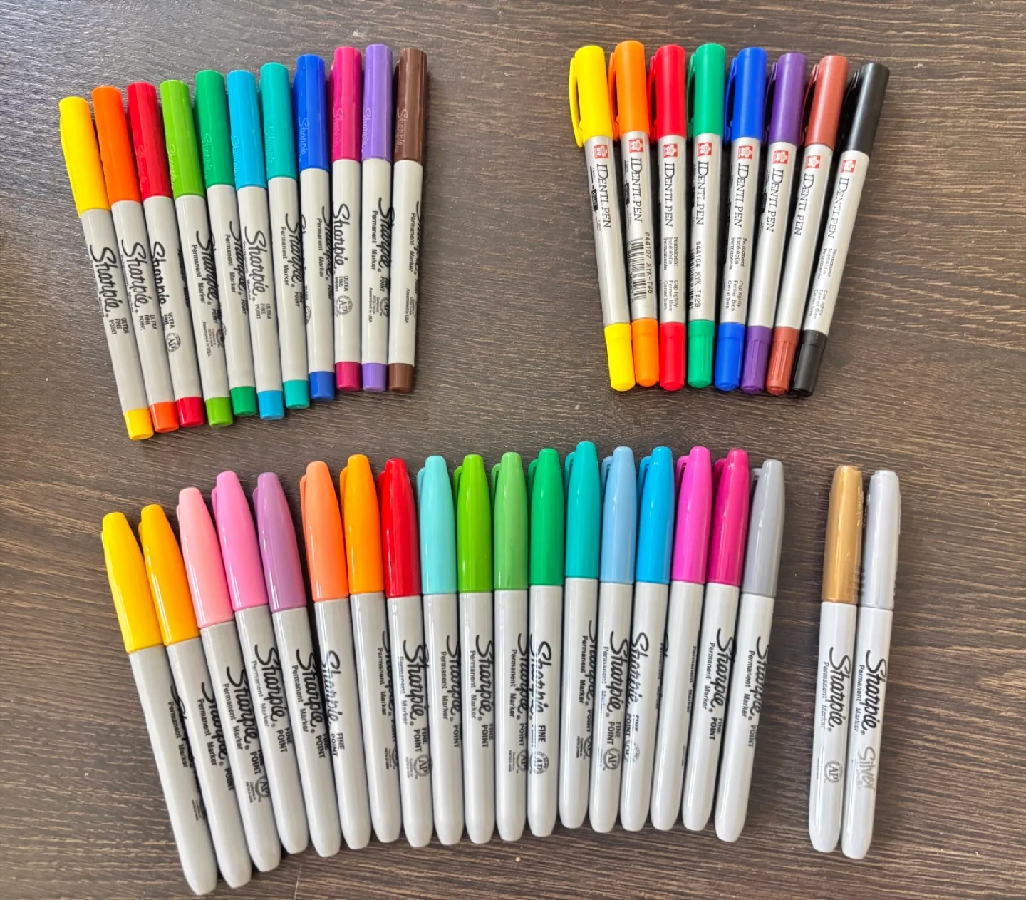 39 Sharpie + Sakura Permanent Markers - Assorted Colours thumbnail