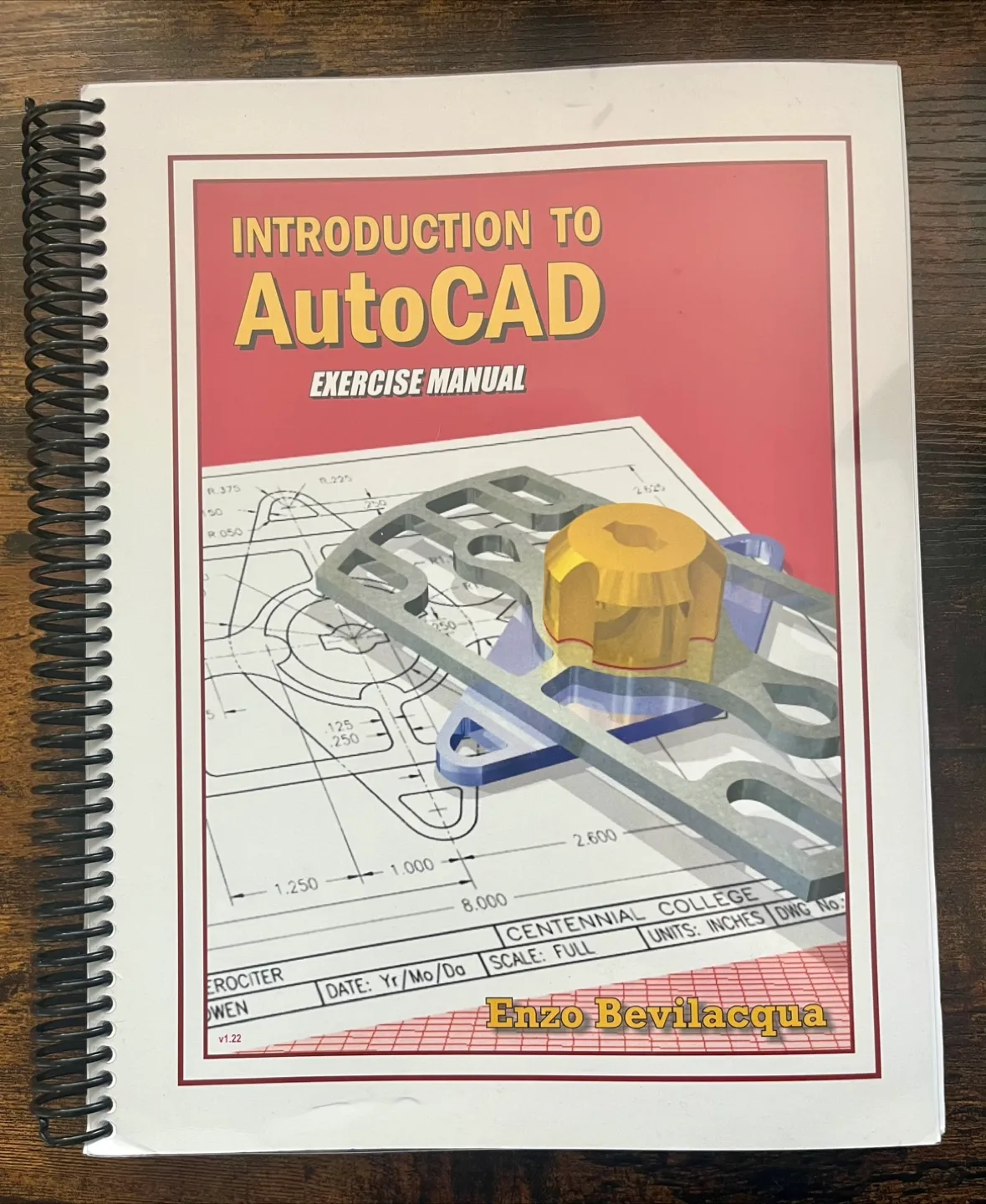 Introduction to AutoCAD Exercise Manual thumbnail