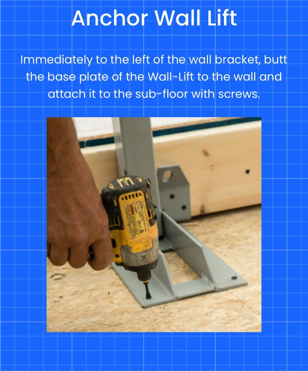 Electric wall Lift image indicator(7)