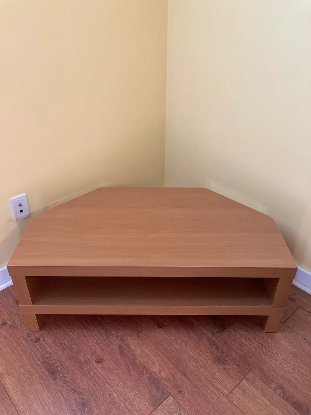 Corner TV Stand, Wood thumbnail