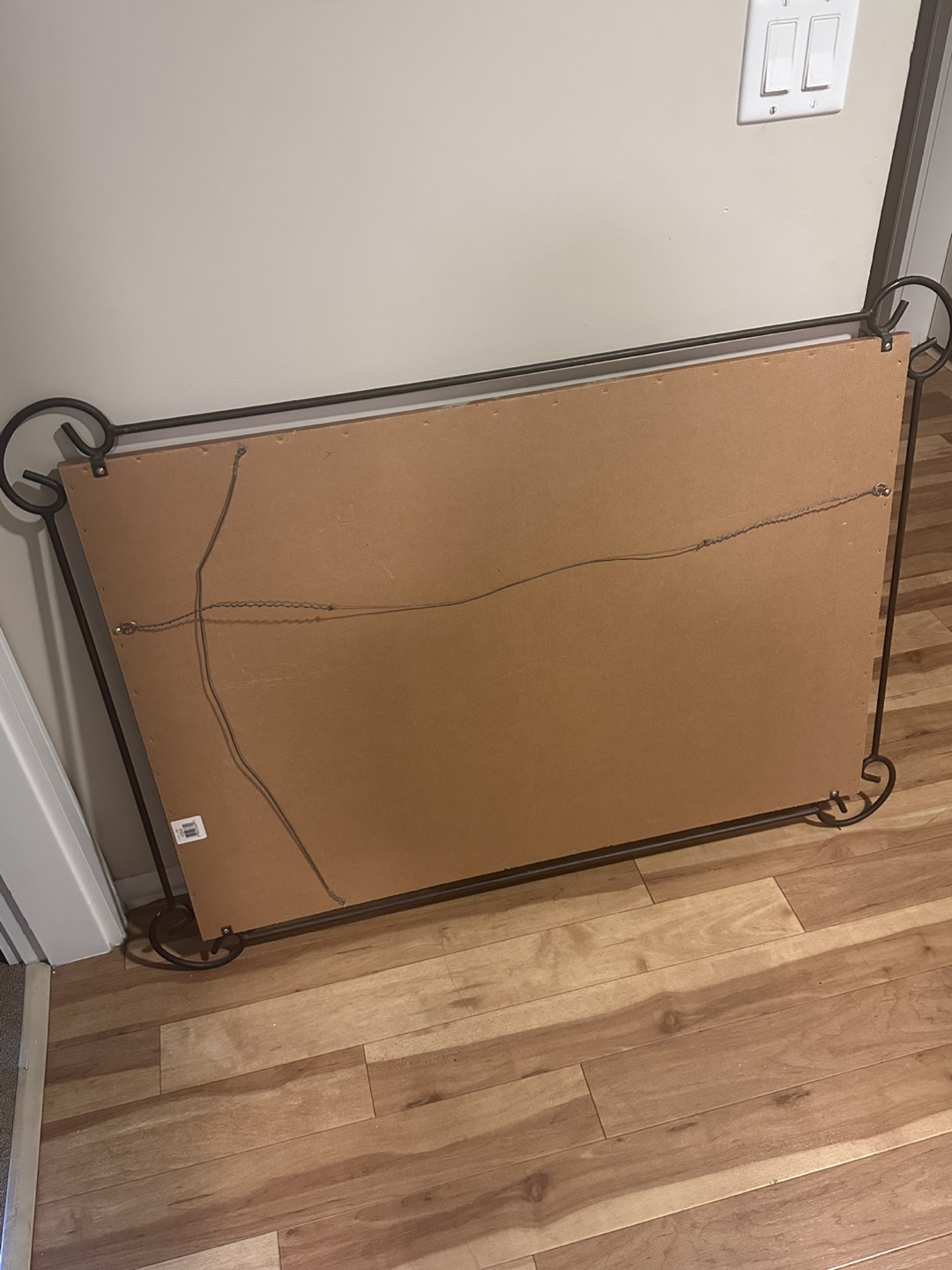 Framed Wall Mirror - Wood & Metal Trim - photo 3