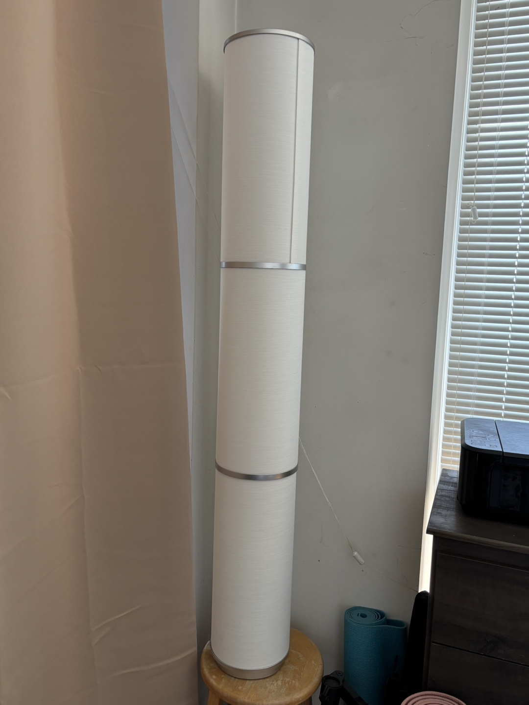 Ikea Modern White Floor Lamp