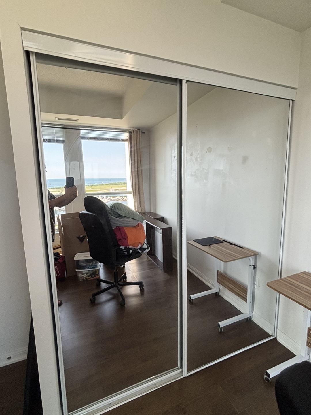 Sliding Closet Doors with Mirror