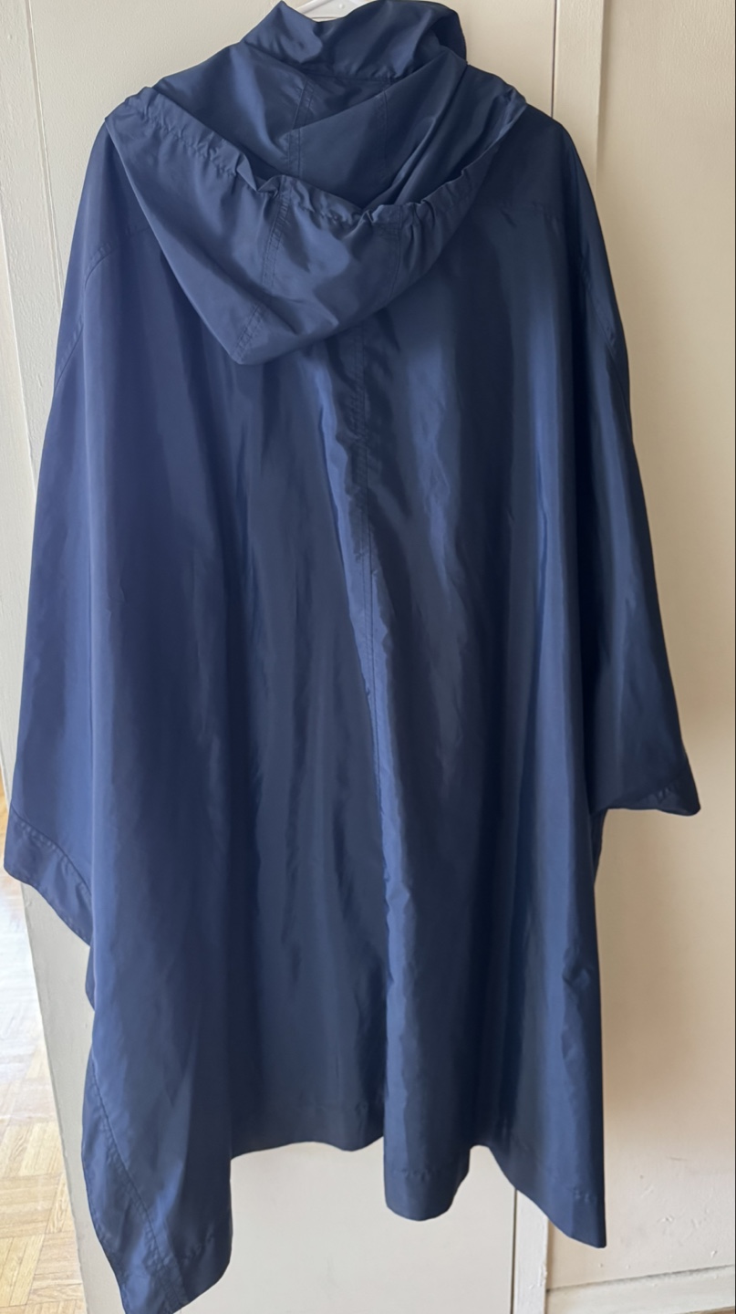 Zara Navy Poncho - Size M - photo 2