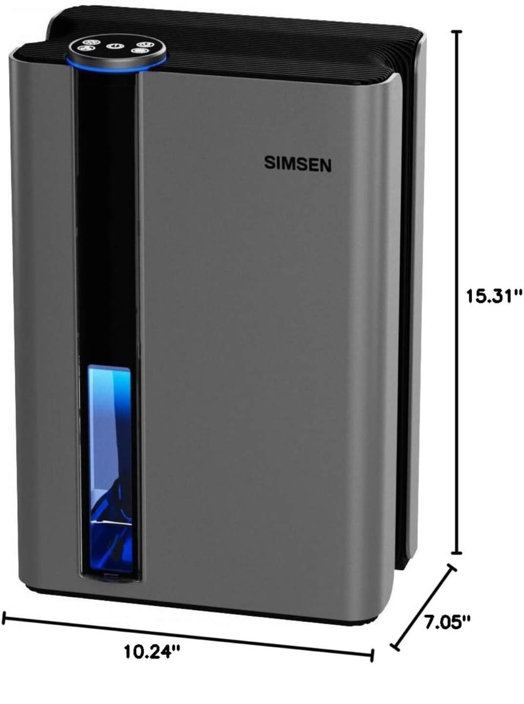 SIMSEN Dehumidifier for Home - 95oz Water Tank - photo 2