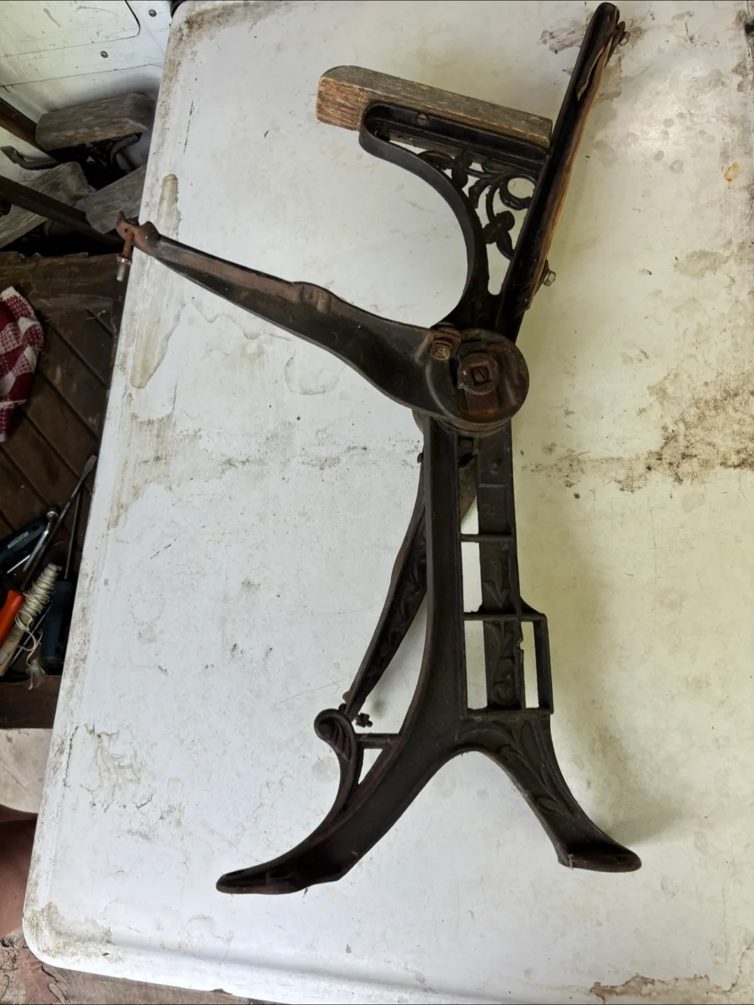 Old Movie Theatre Chair Arms thumbnail