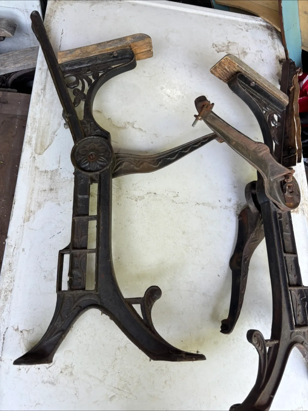 Old Movie Theatre Chair Arms image indicator(3)