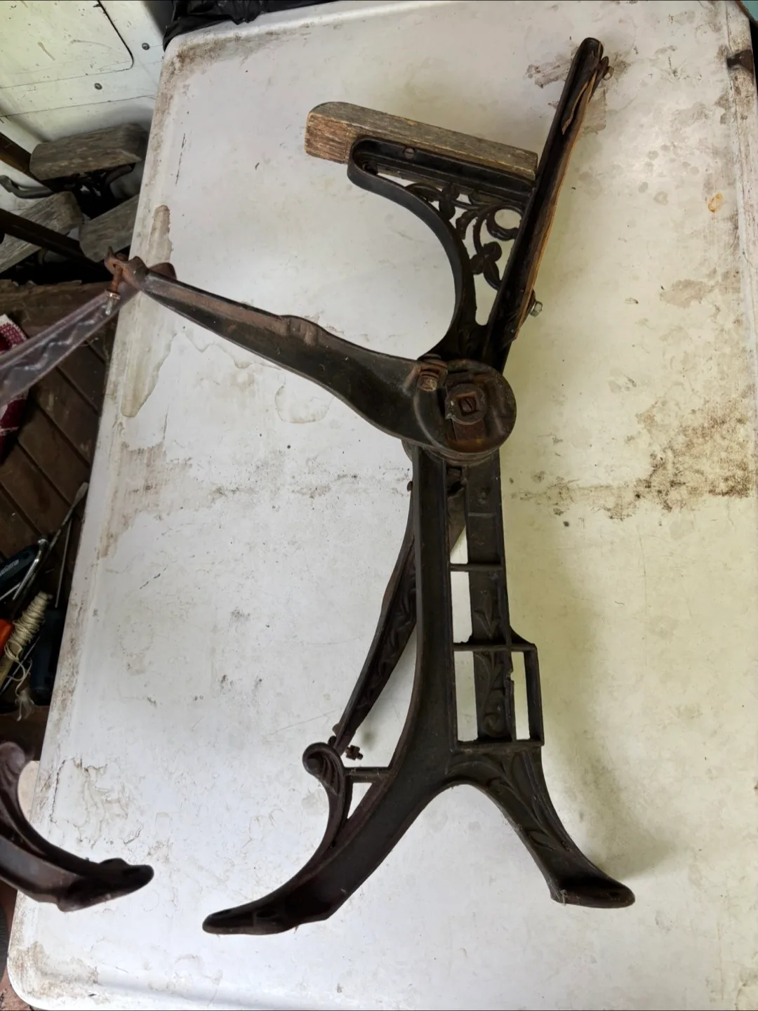 Old Movie Theatre Chair Arms image indicator(2)