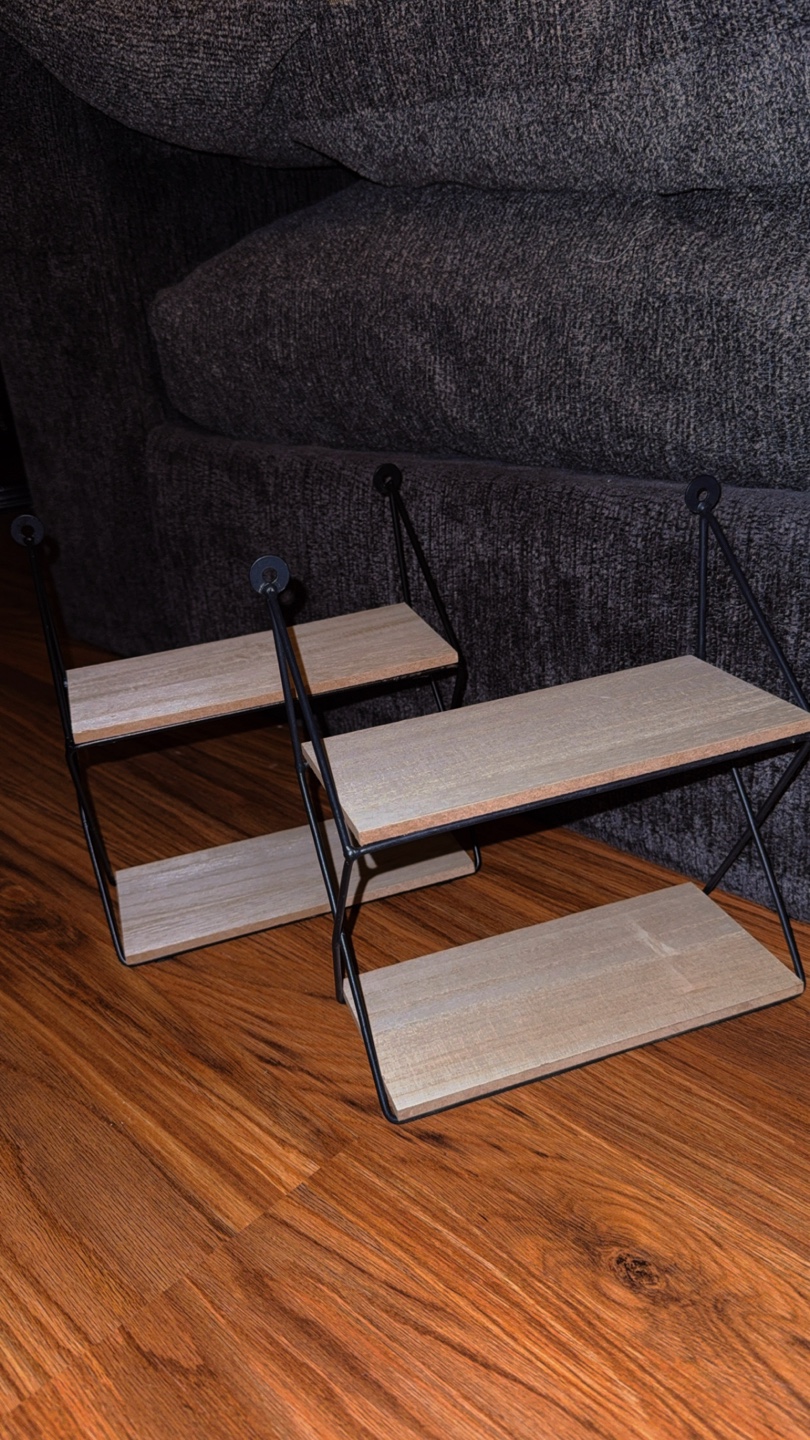 Set of 2 Wall Mounted Shelves - photo 2