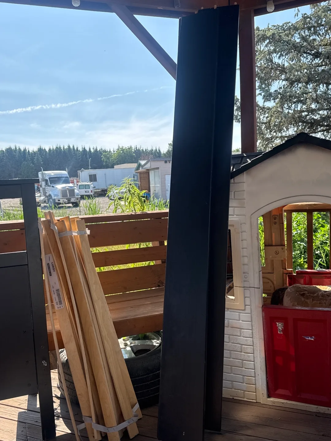 IKEA Hemnes Black-Brown Bed Frame image indicator(2)