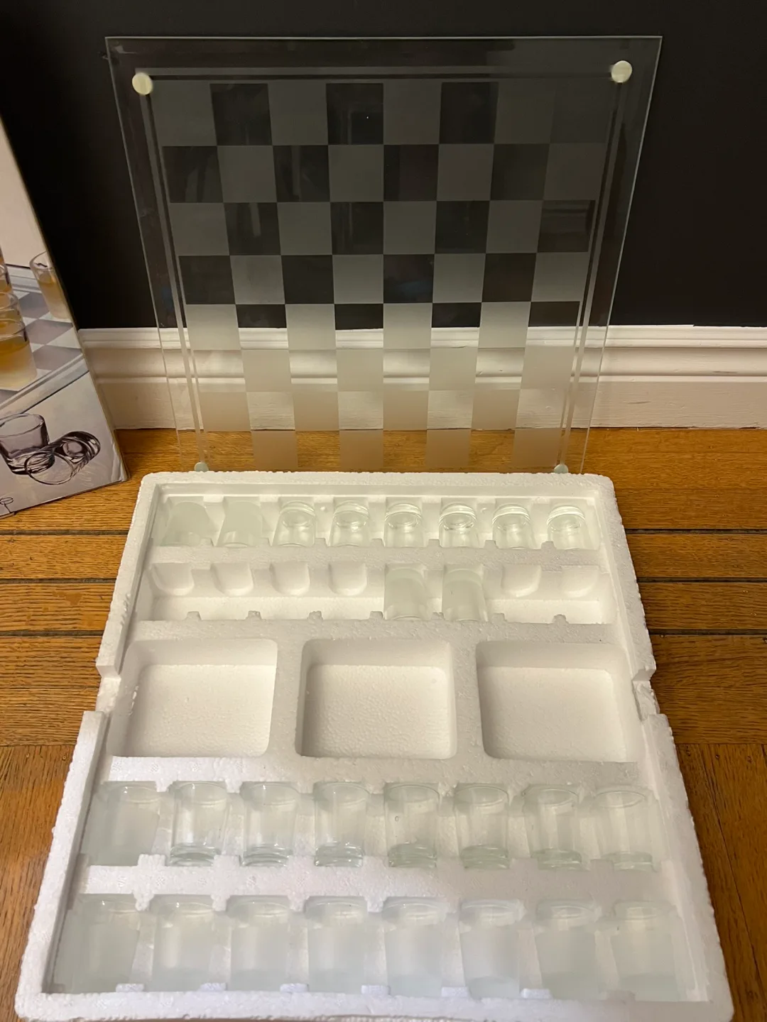 Essentials For The Bar Shot Glass Checkerboard Set image indicator(2)