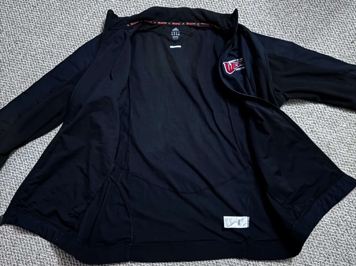 Adidas University of Winnipeg Wesmen Basketball Jacket image indicator(7)