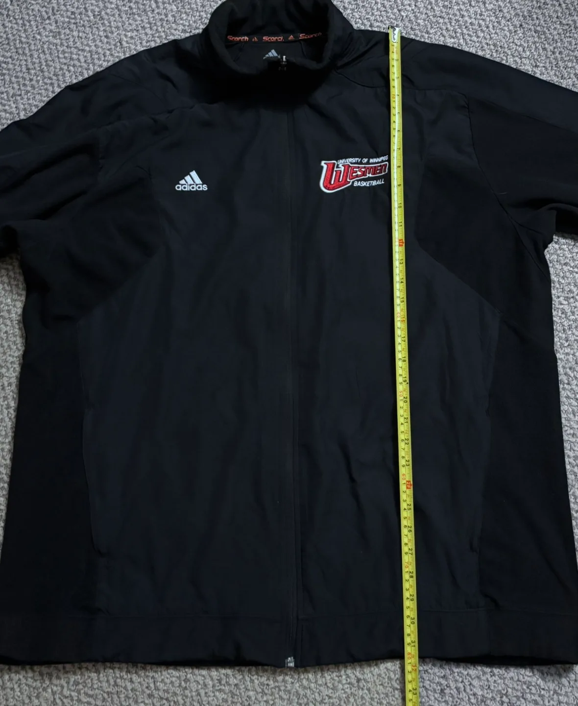 Adidas University of Winnipeg Wesmen Basketball Jacket image indicator(8)