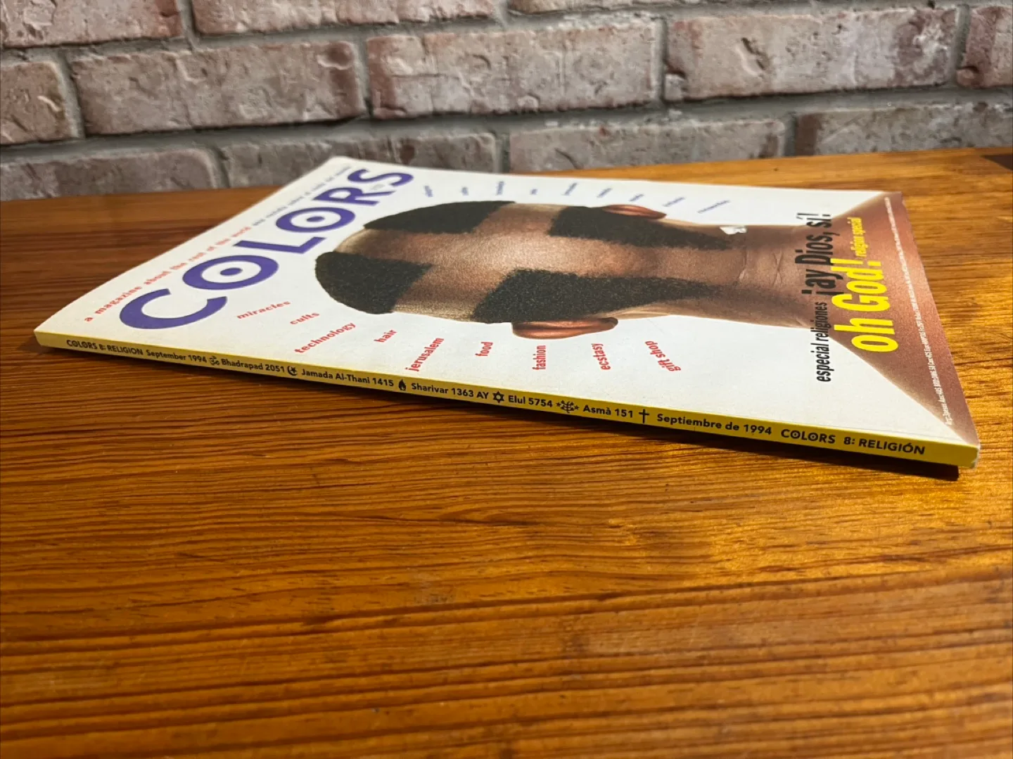Vintage COLORS Magazine  (Sept 1994). Religion Special image indicator(2)