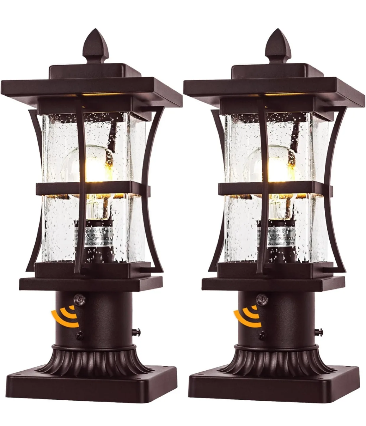 Dusk to Dawn Outdoor Post Light Fixture thumbnail