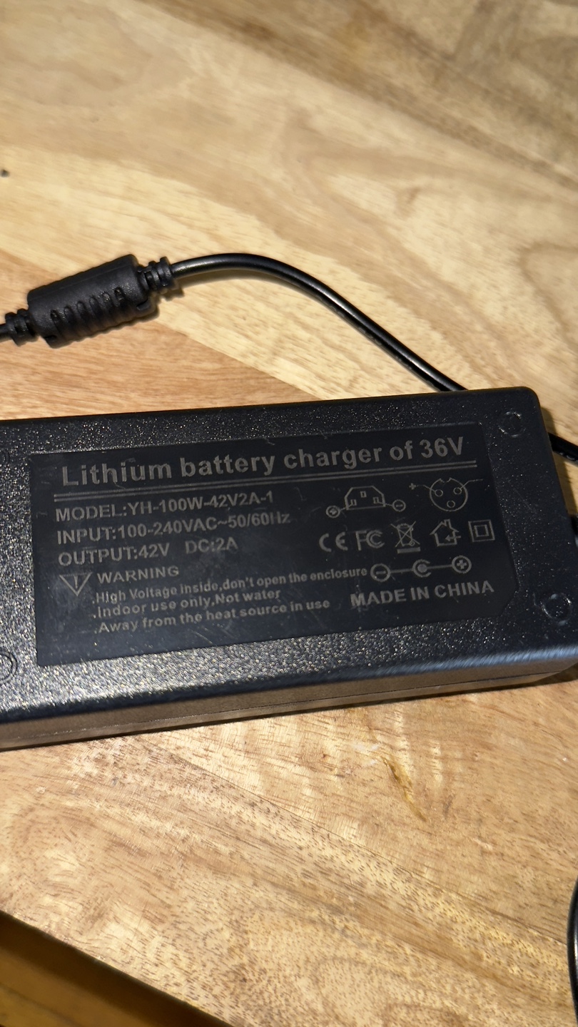 Lithium Battery Charger 42V 2A - photo 2
