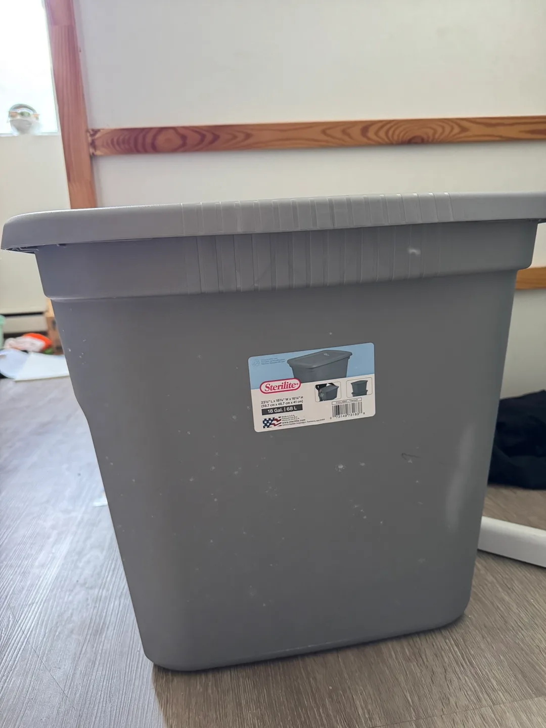 Sterilite 18 Gal. Storage Box thumbnail