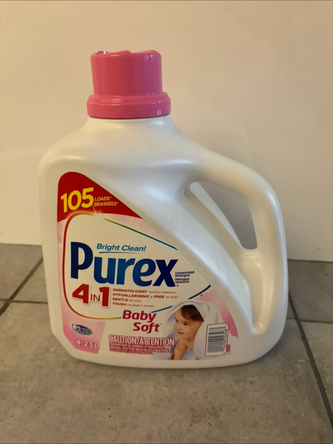 Unopened Purex 4 in 1 Baby Soft Laundry Detergent thumbnail