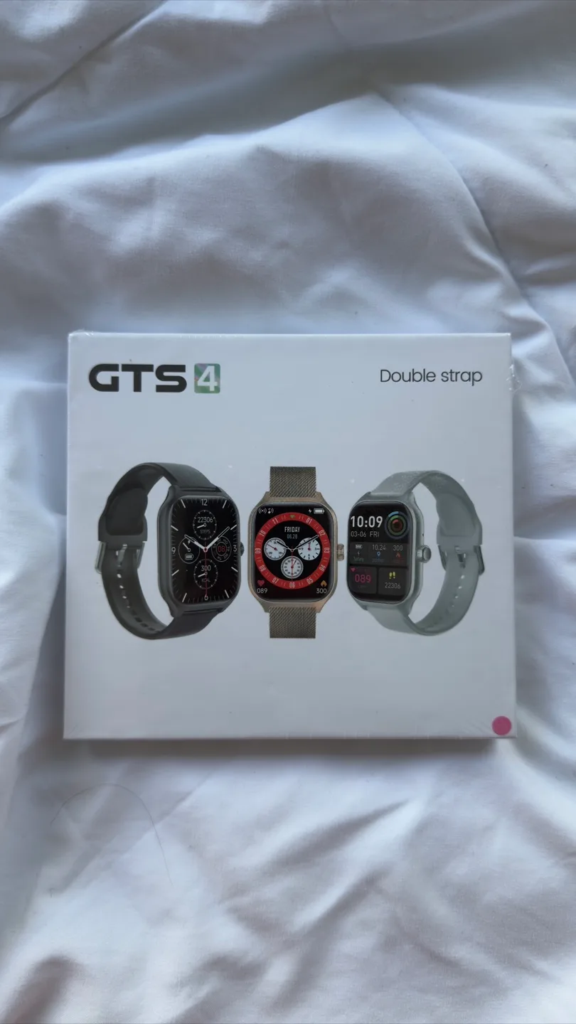 New Macaroon GTS 4 Smart Watch w/ Double Strap thumbnail