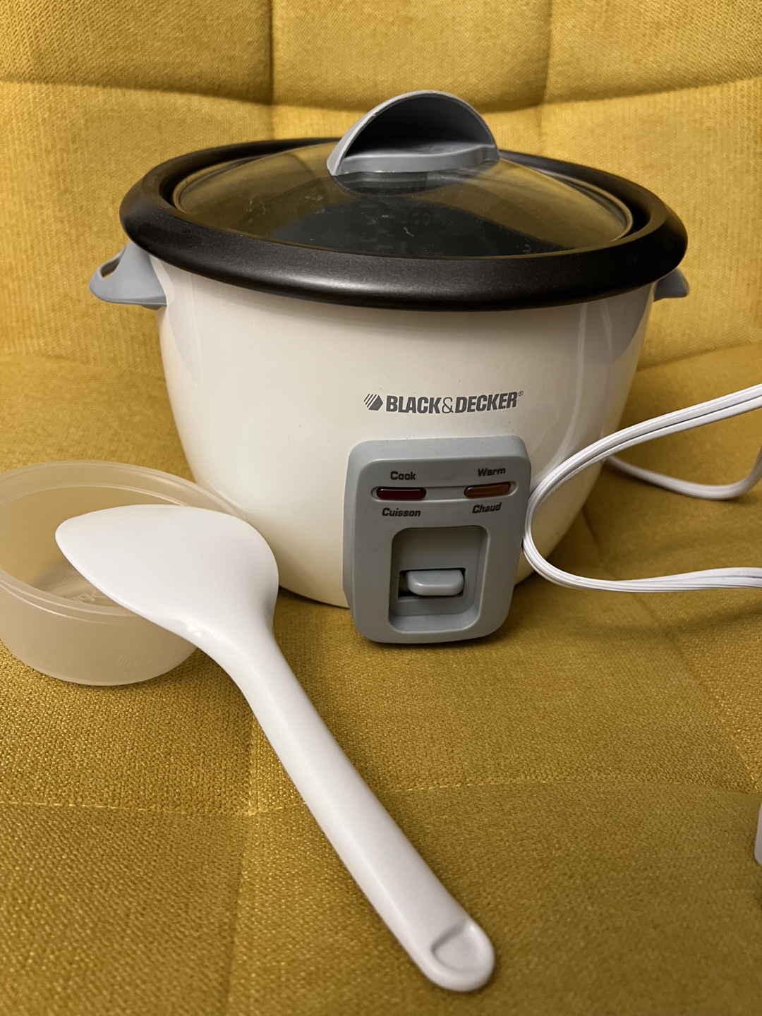 Black & Decker 3-Cup Rice Cooker