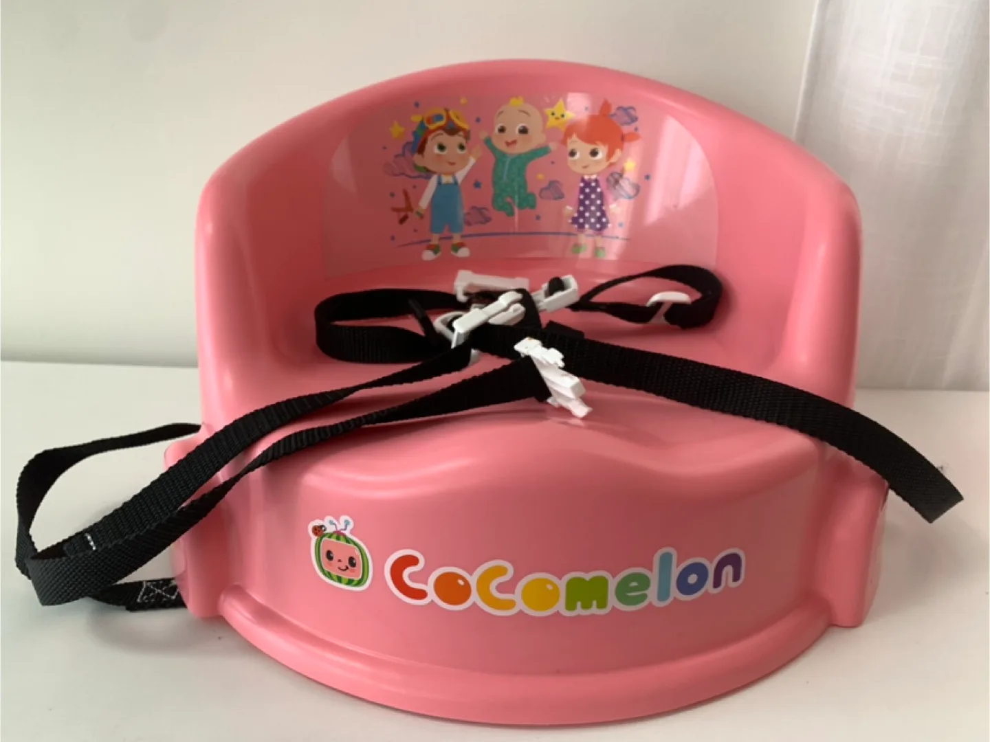 Cocomelon booster seat for chair - like new thumbnail
