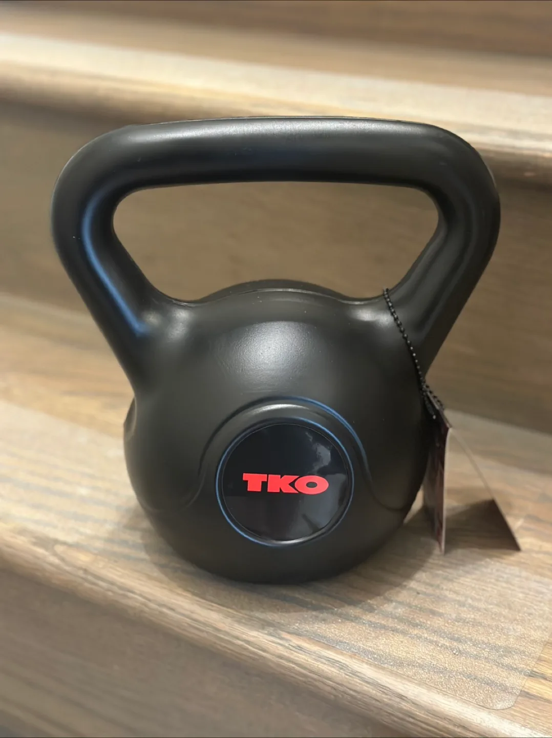 TKO 10 LBS Kettlebell - Black thumbnail