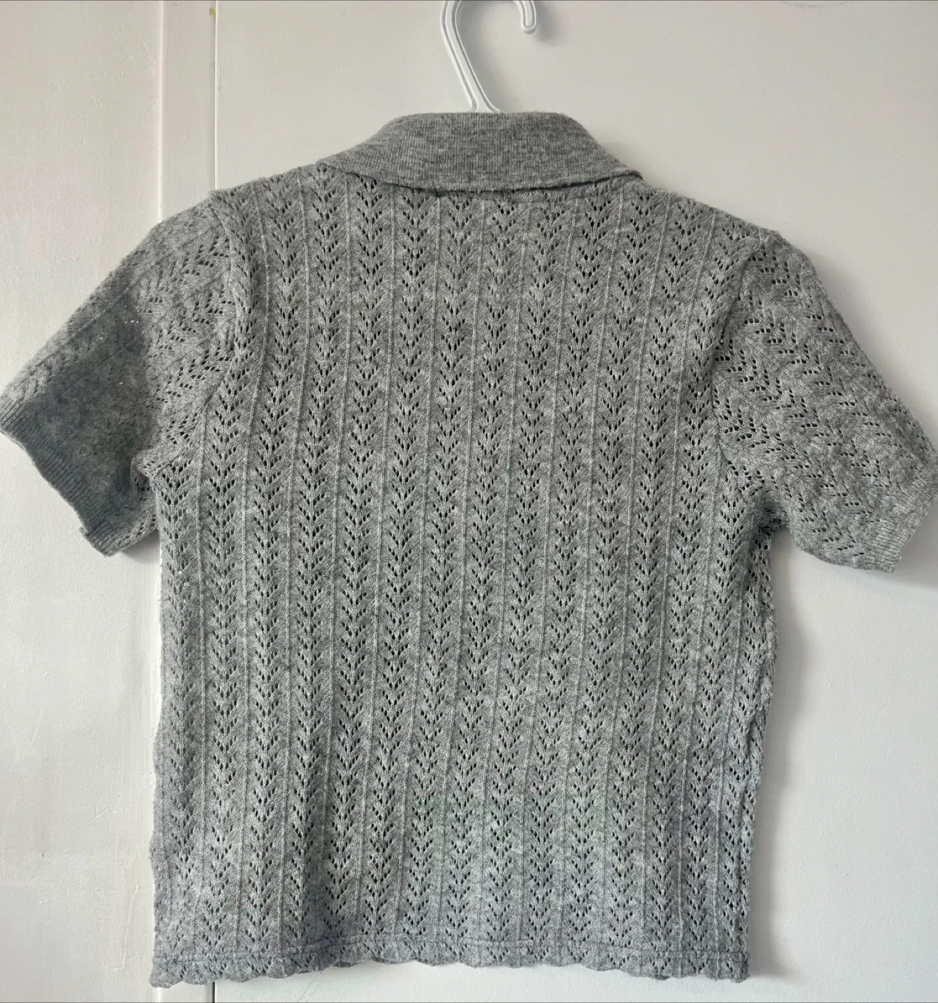 Zara Knit Crop Shirt - Size M image indicator(3)