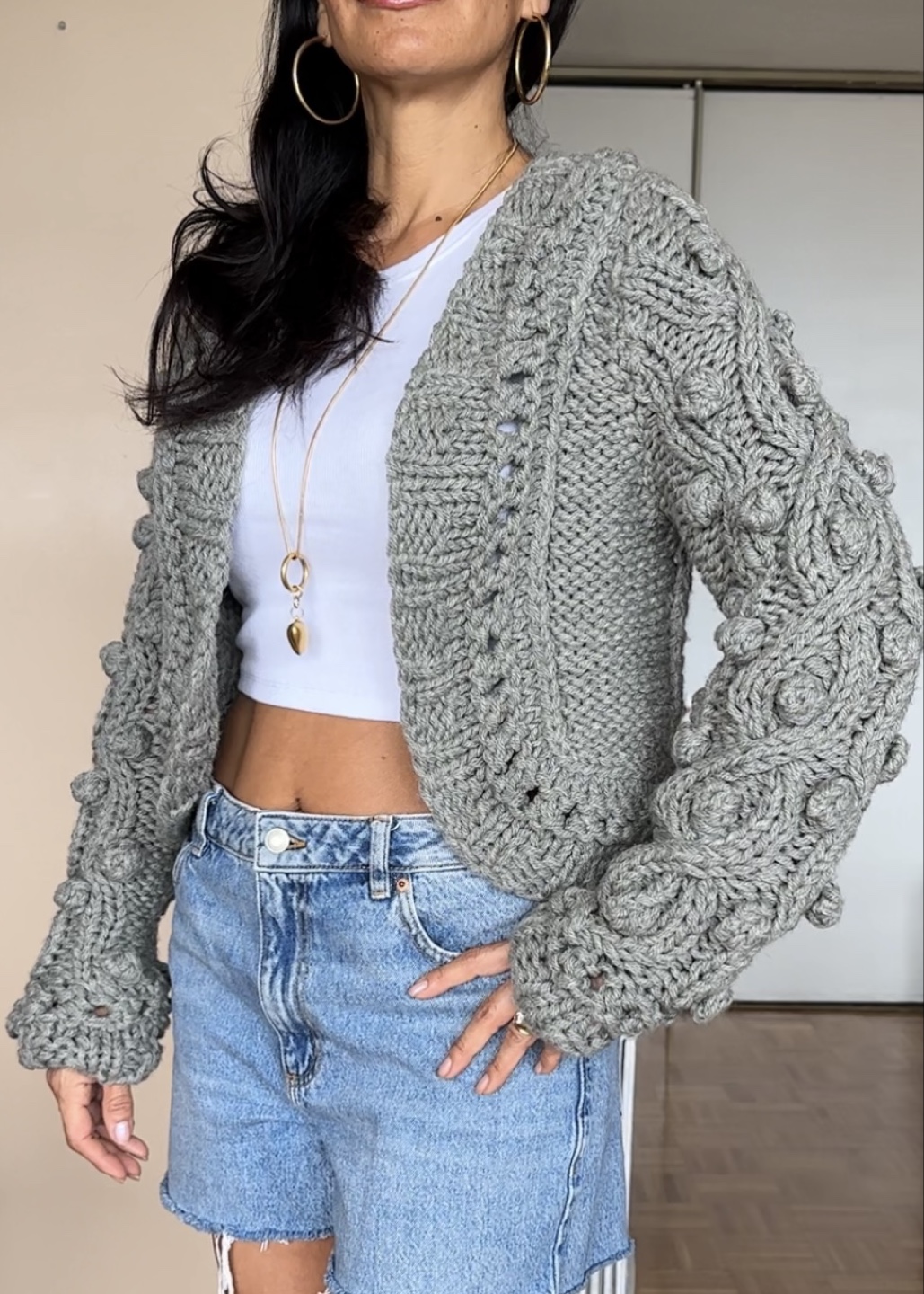 Hand Knit Cardigan - photo 2