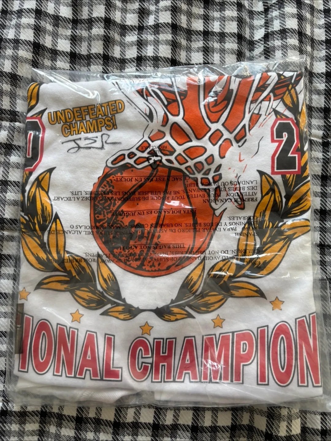 New BKTSQD National Champion T-Shirt - Size M thumbnail