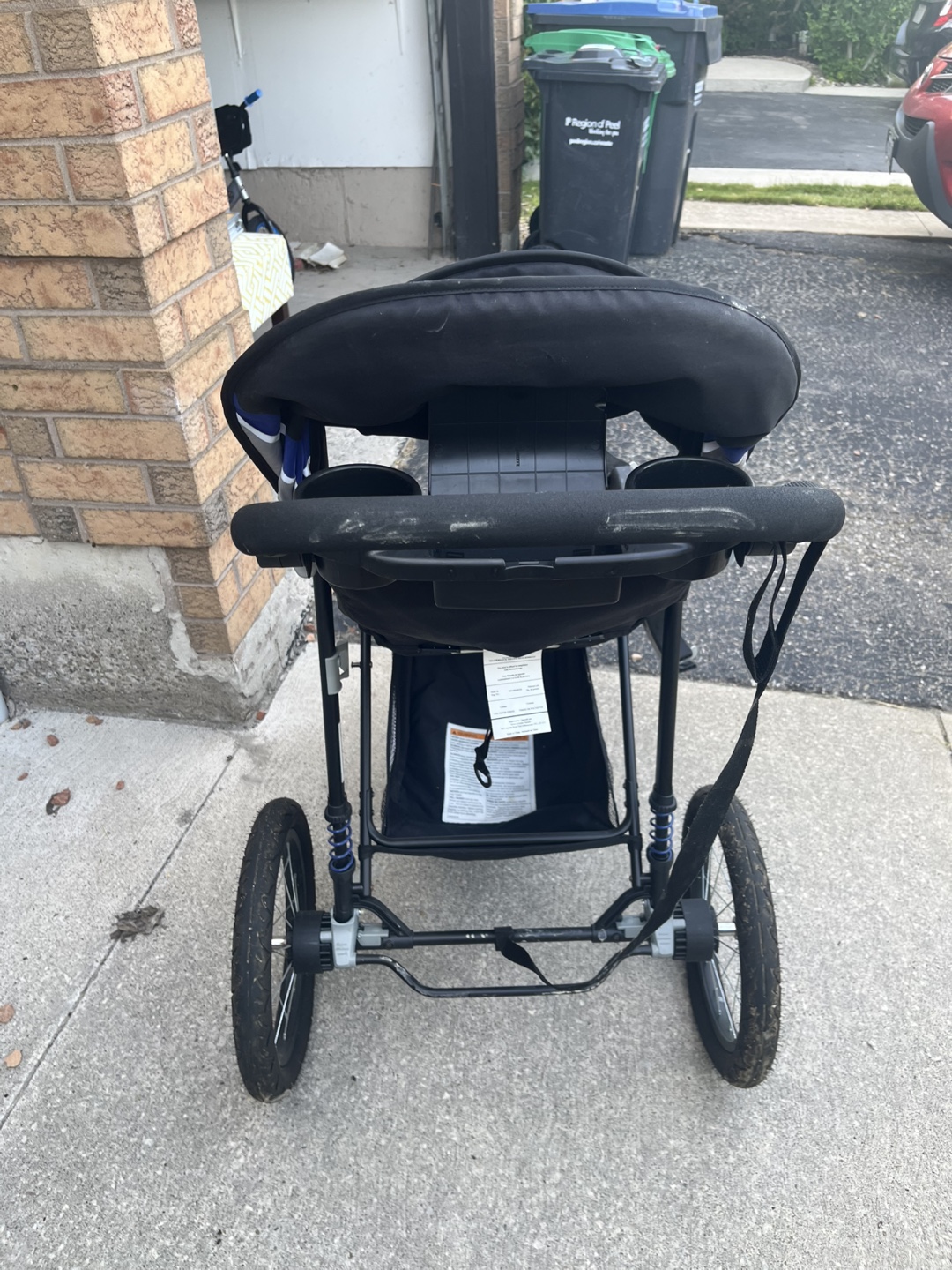 Schwinn Jogging Stroller - Black/Grey - photo 5