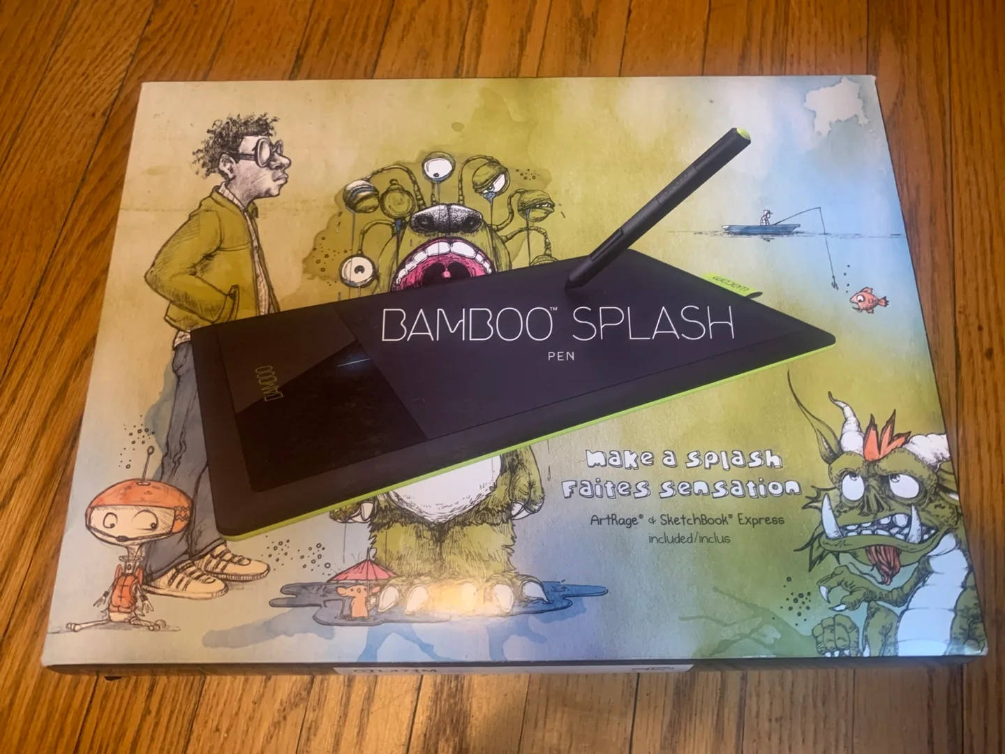 Wacom Bamboo Splash Pen Tablet CTL471M 🇨🇦 thumbnail