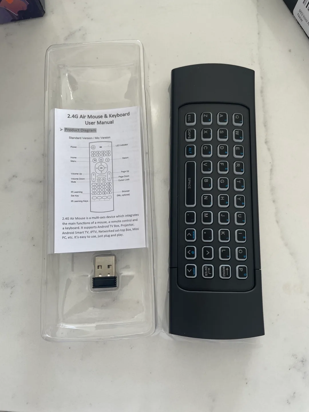 Artronix 2.4G Air Mouse & Keyboard - New! image indicator(4)
