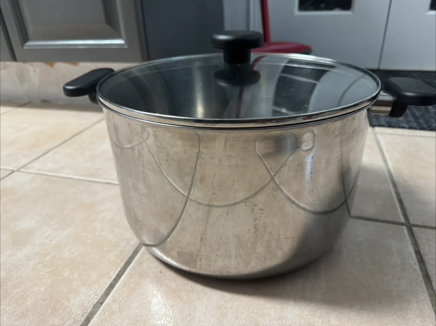 Stainless Steel Stock Pot with Lid - 11 inch image indicator(2)