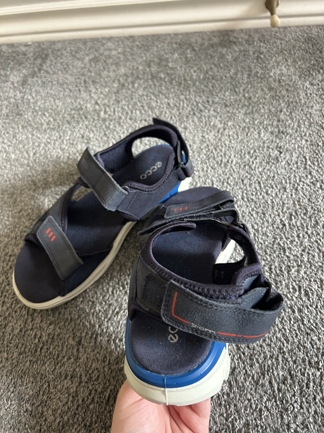 Ecco Navy Blue Sandals - photo 5