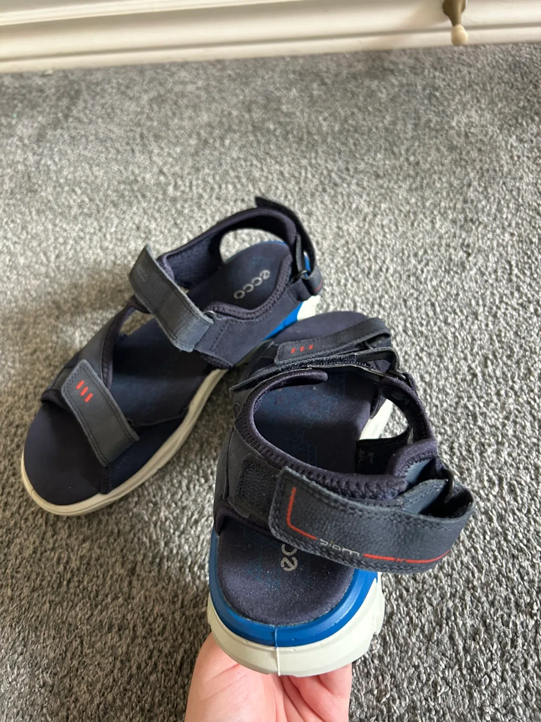 Ecco Navy Blue Sandals image indicator(5)