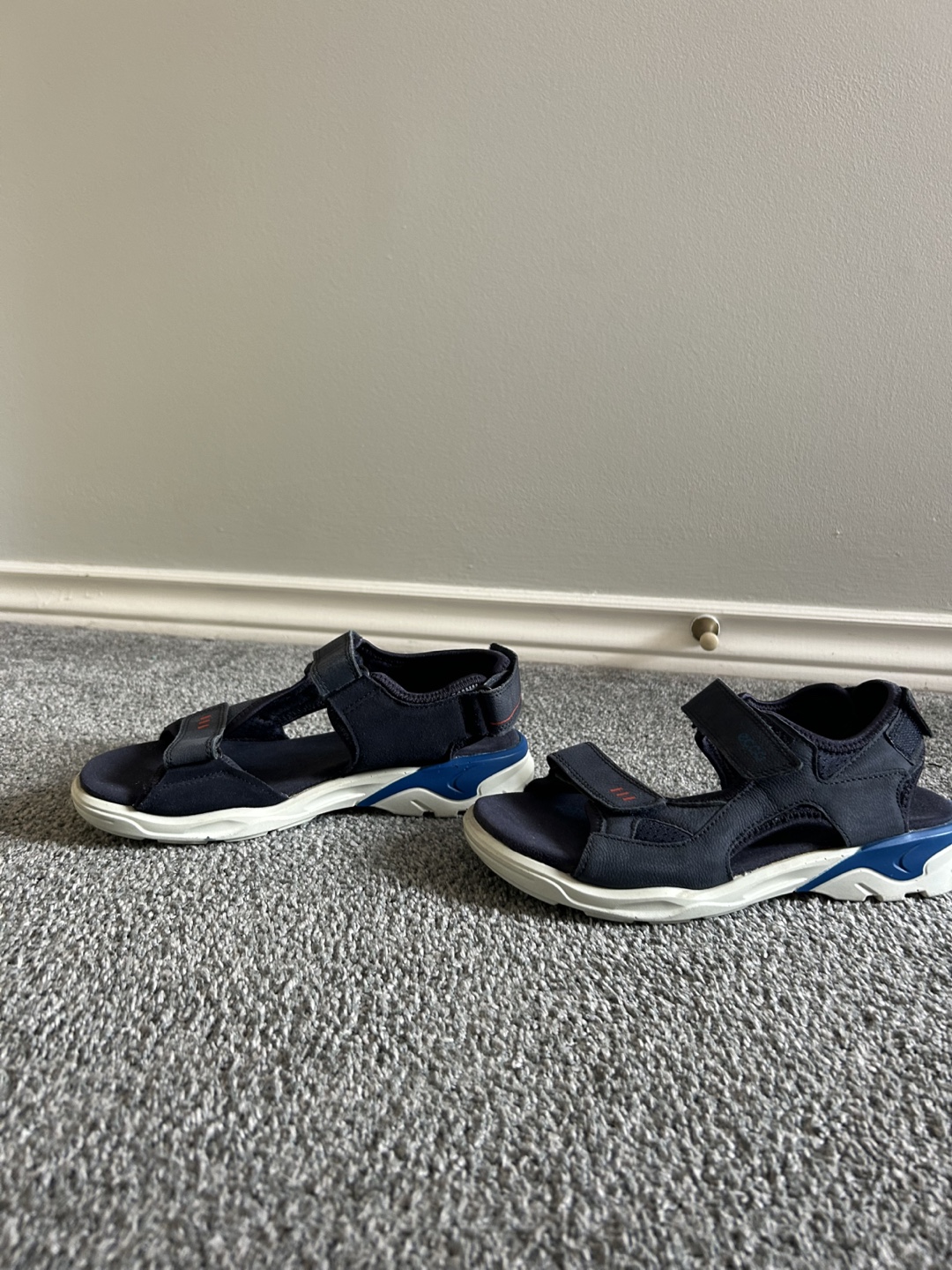 Ecco Navy Blue Sandals - photo 3