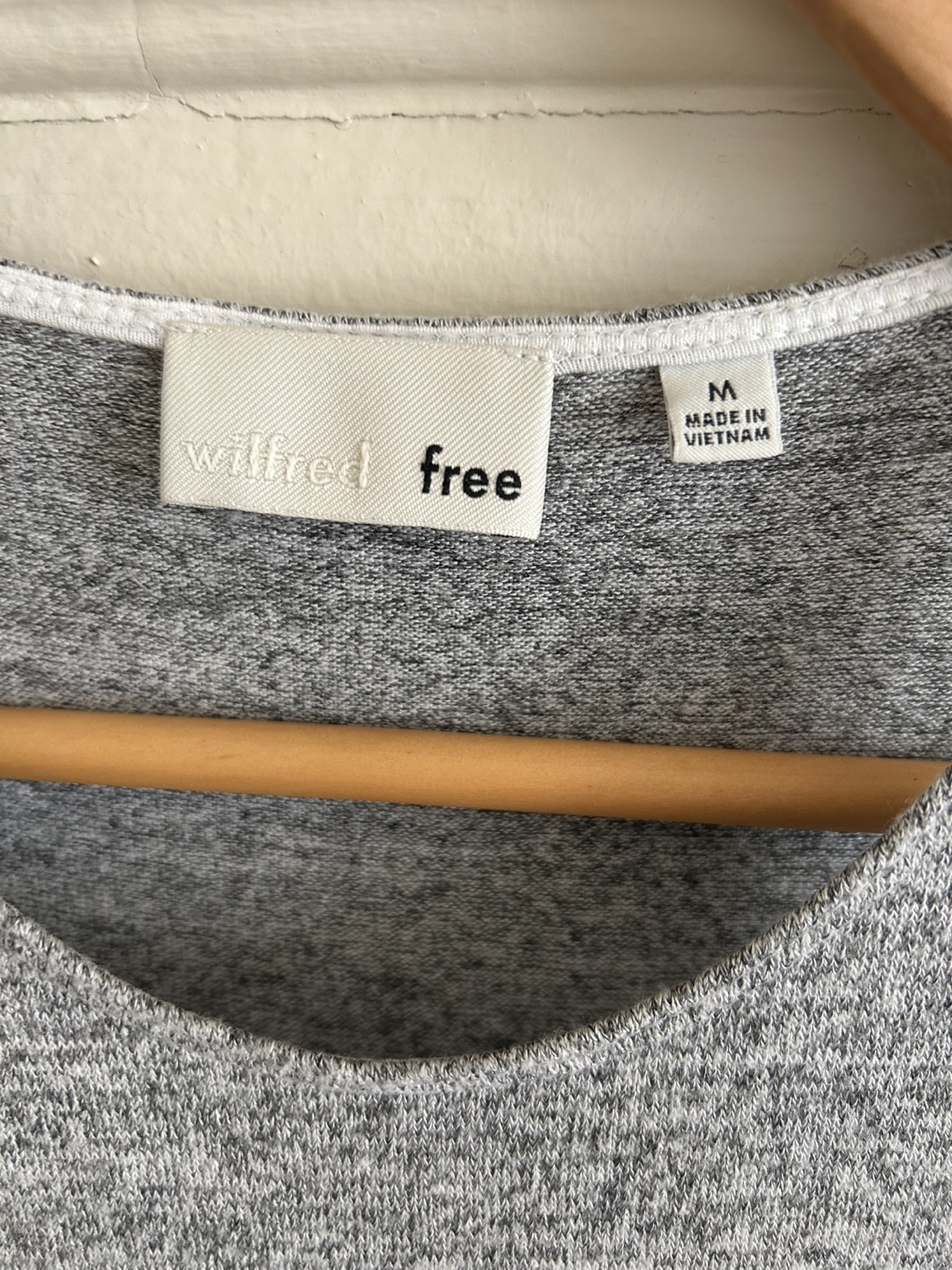 Wilfred Free Gray Dress - Size M - photo 2