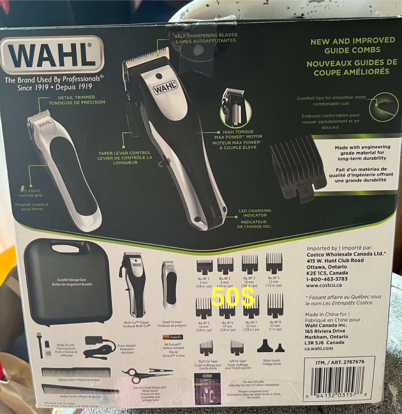 Wahl Lithium Ion+ Multi-Cut Pro Series Hair Clipper - photo 2