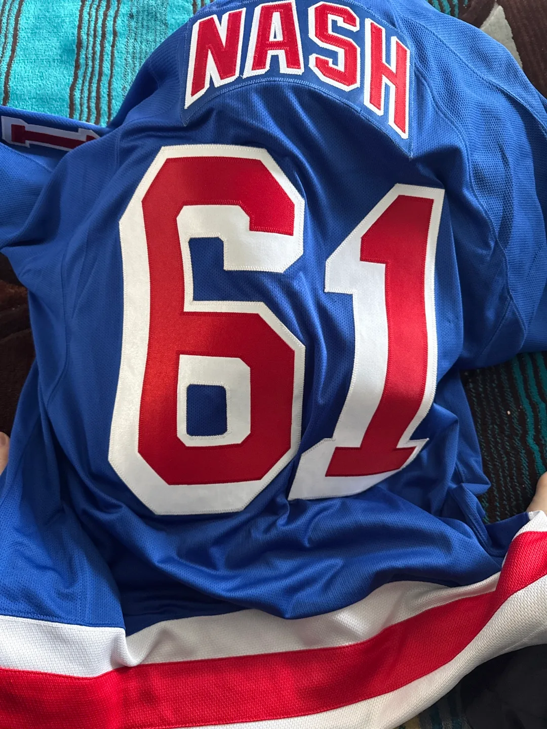 Reebok Rangers Nash #61 Jersey - Size XXL thumbnail