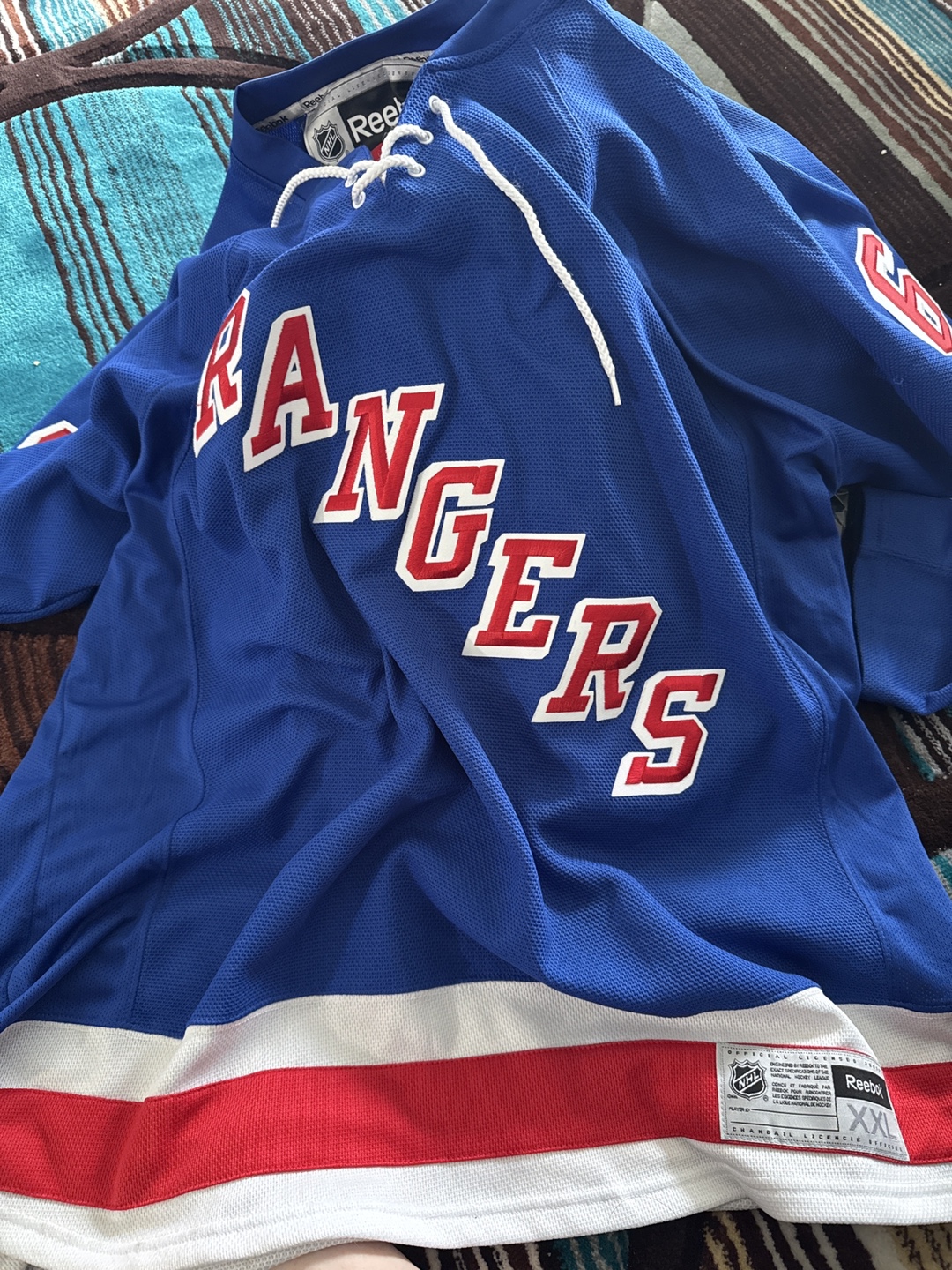 Reebok Rangers Nash #61 Jersey - Size XXL - photo 2