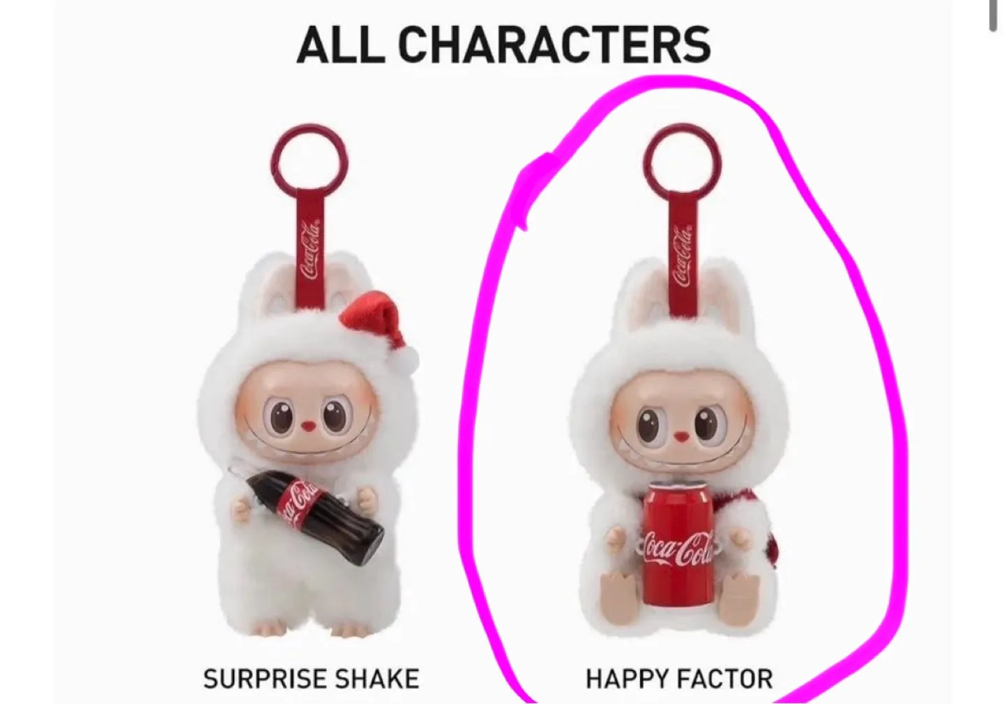 Pop Mart Labubu THE MONSTERS COCA-COLA SERIES Happy Factor thumbnail