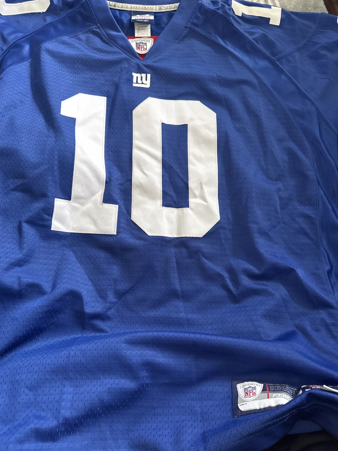 NFL Giants Manning #10 Jersey