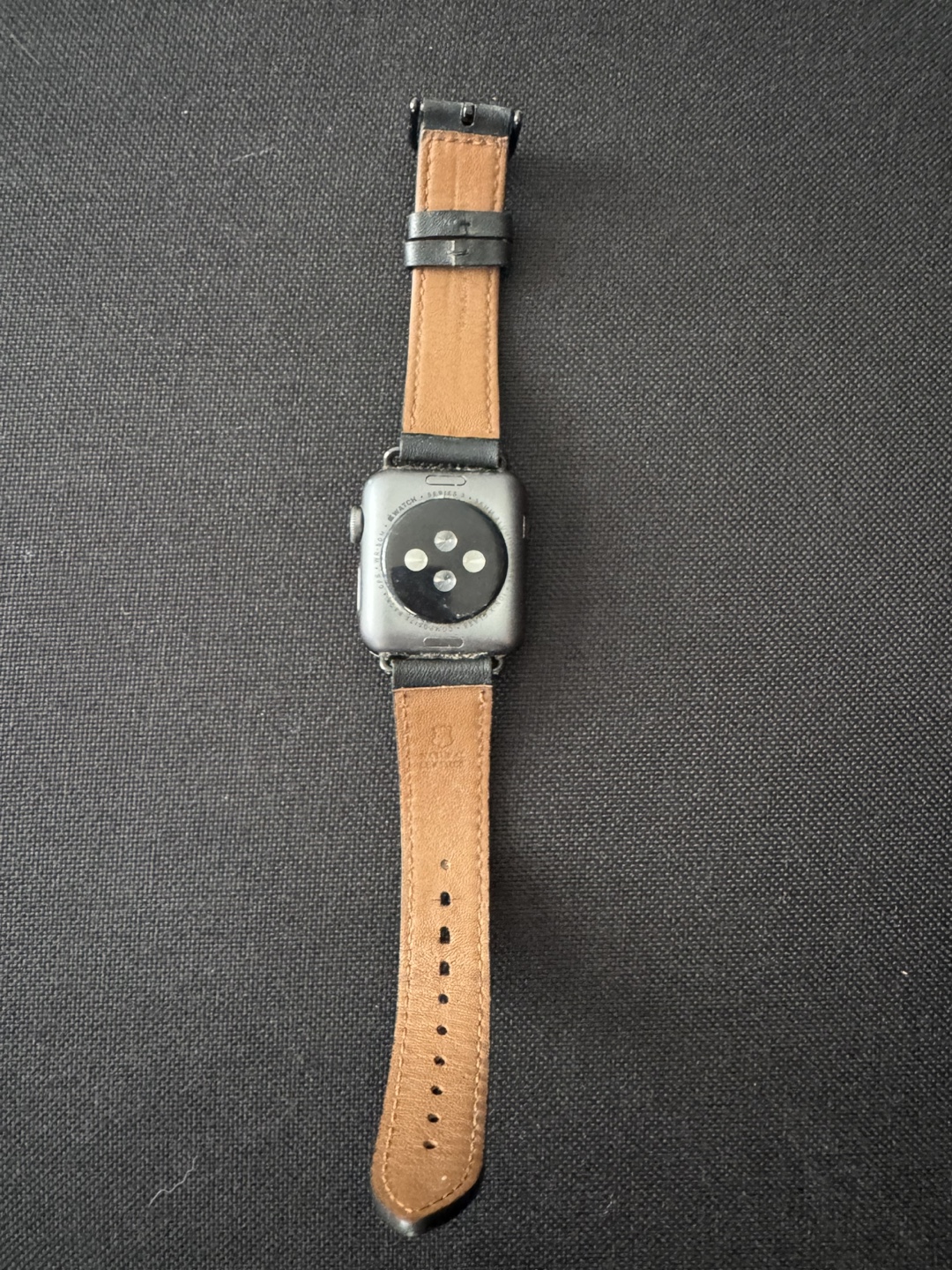 Apple Watch Series 3 38 mm with Black Band and charger - photo 2