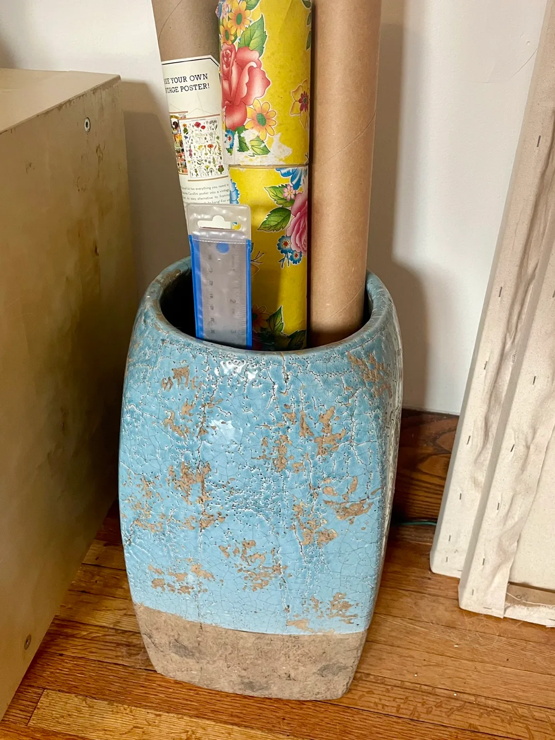 Ceramic Planter / Umbrella Stand - Moving Sale! thumbnail