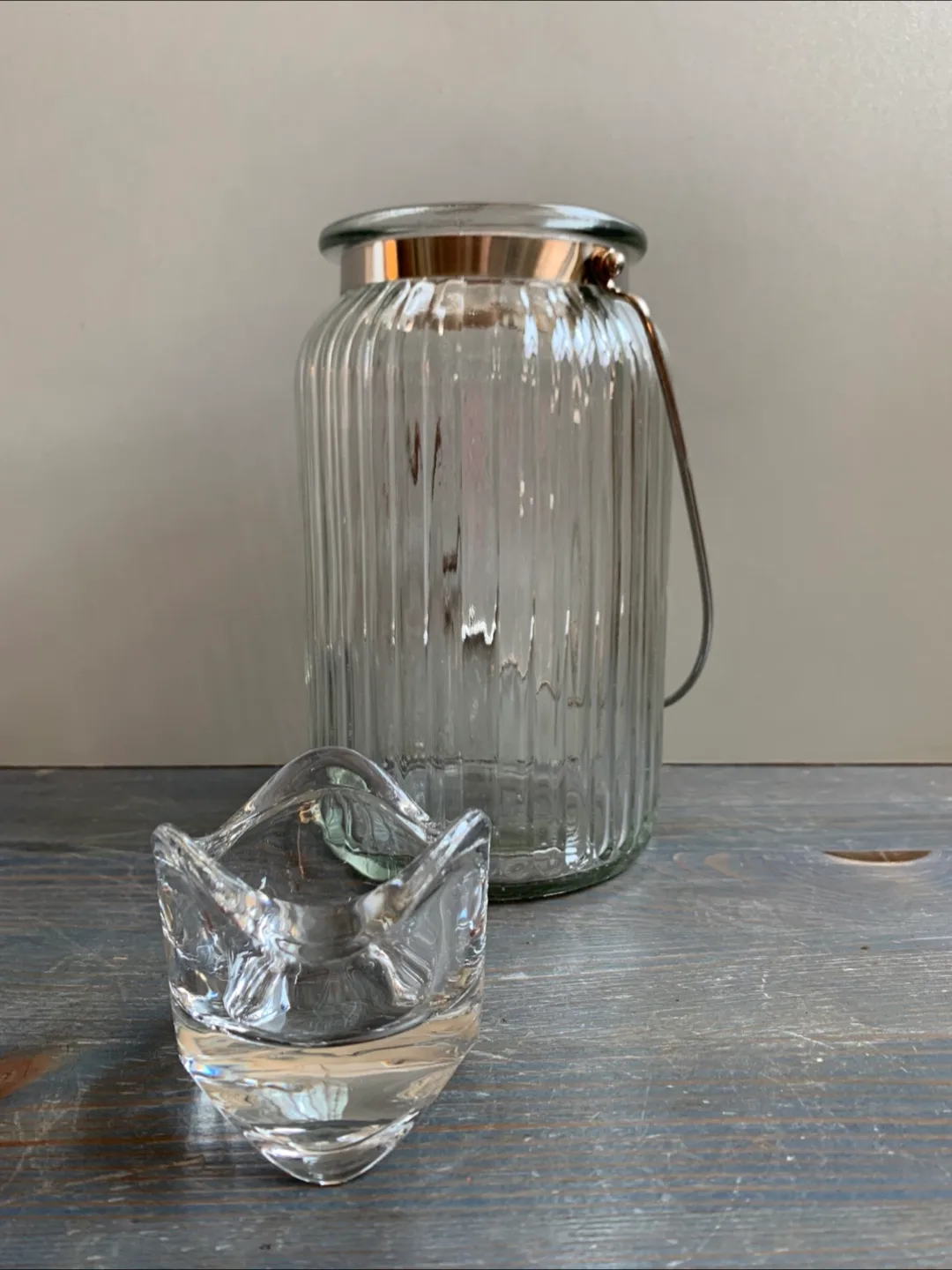 Glass Lantern/ Glass Vase image indicator(2)