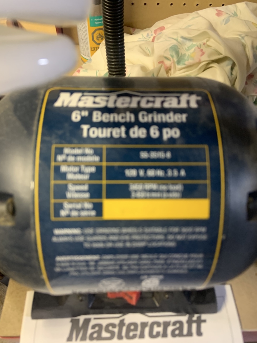 Mastercraft 6" Bench Grinder - photo 2