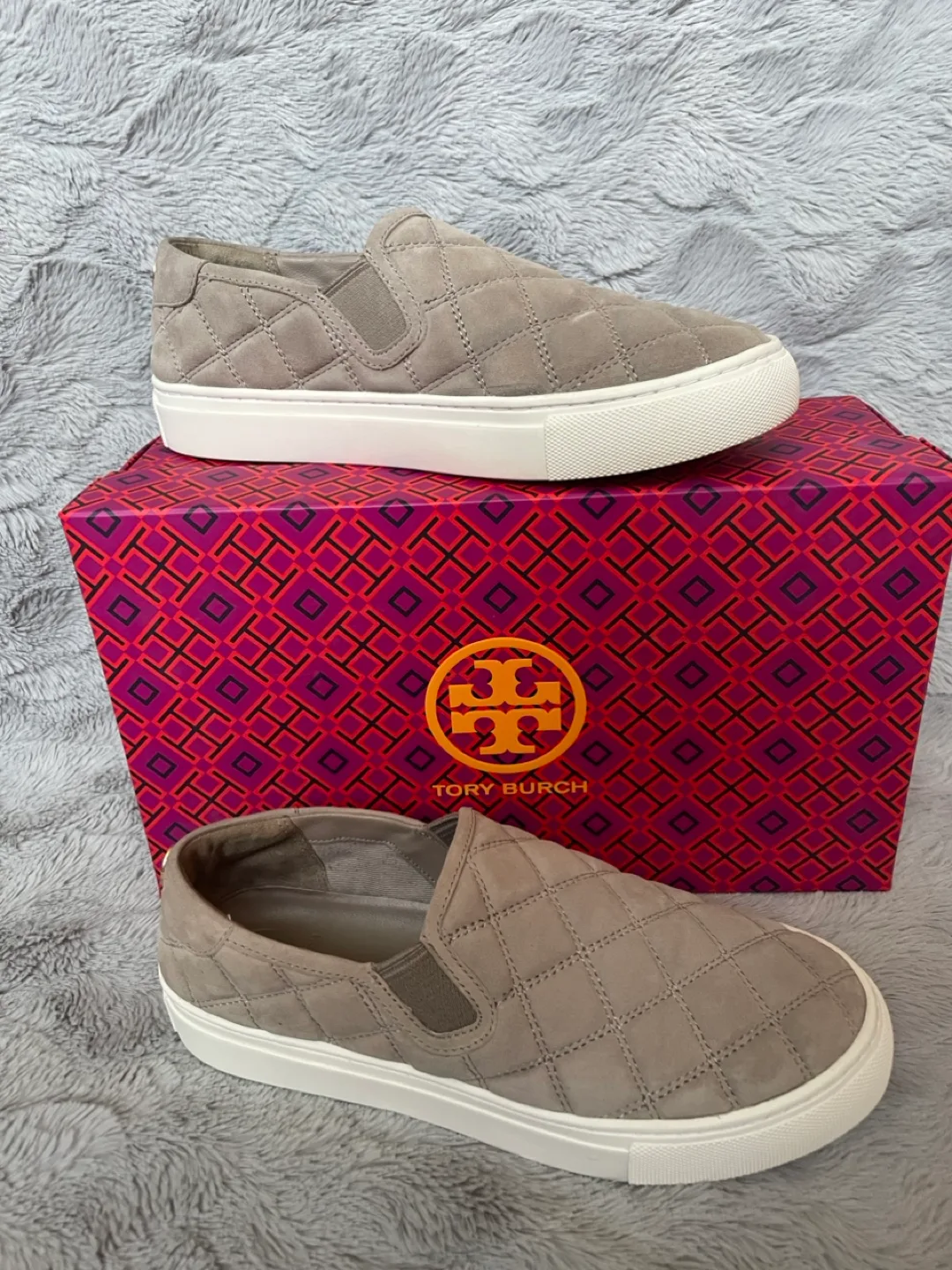 Tory Burch | Savannah Quilted Slip On - Size 6 thumbnail