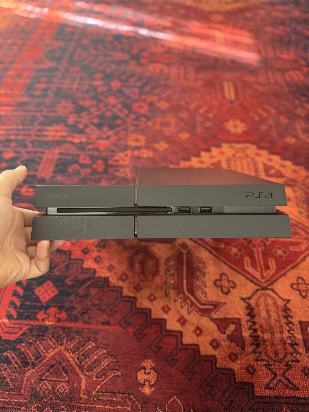 Sony PlayStation 4 with Red Controller - photo 3