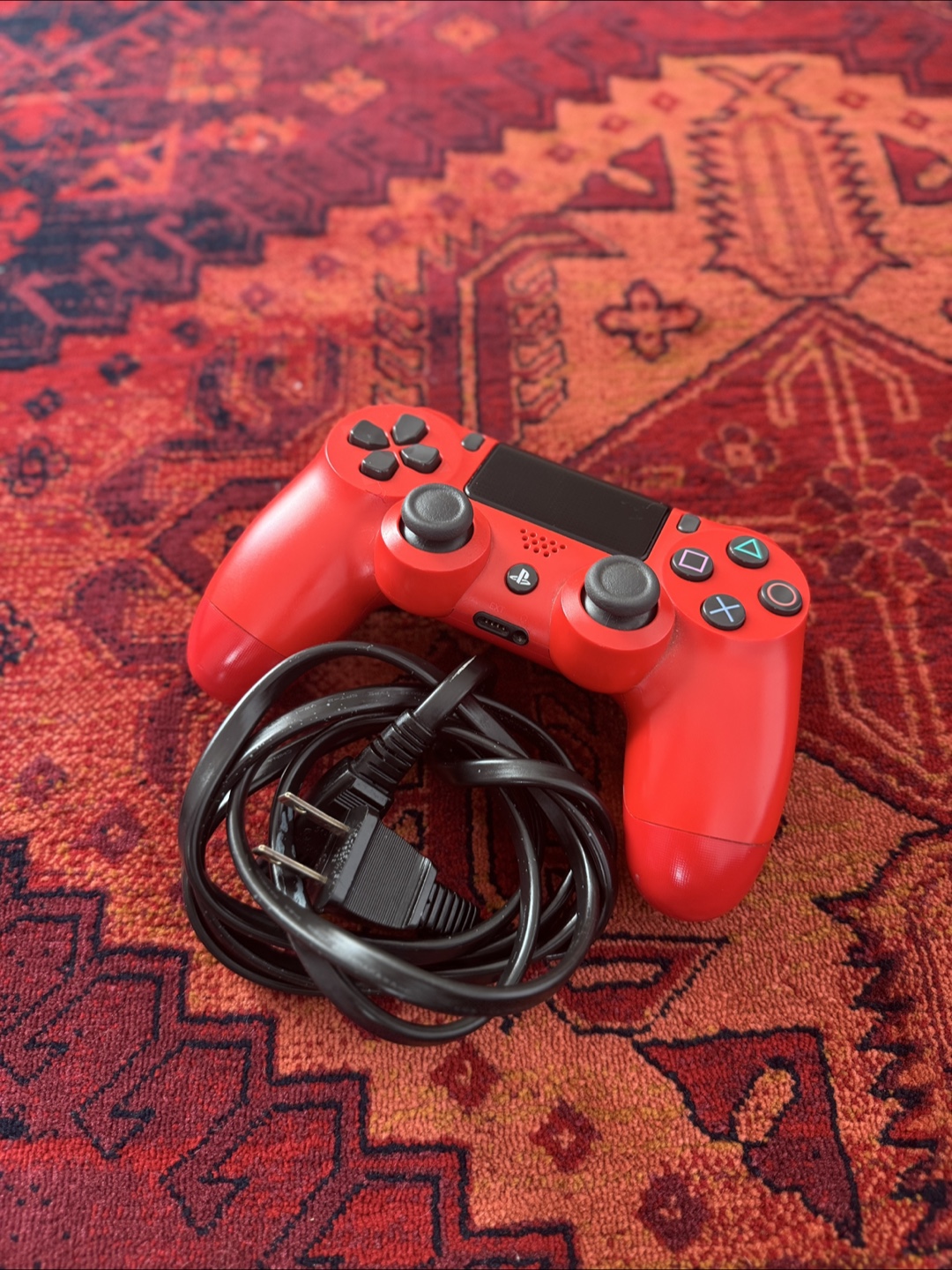 Sony PlayStation 4 with Red Controller - photo 5